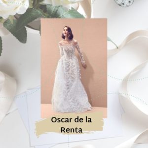 Oscar de la Renta, Օսկար դե լա Ռենտա, հարսանյաց զգեստ, հարսի շոր, թրենդային հարսի շոր, մոդայիկ հարսի շոր